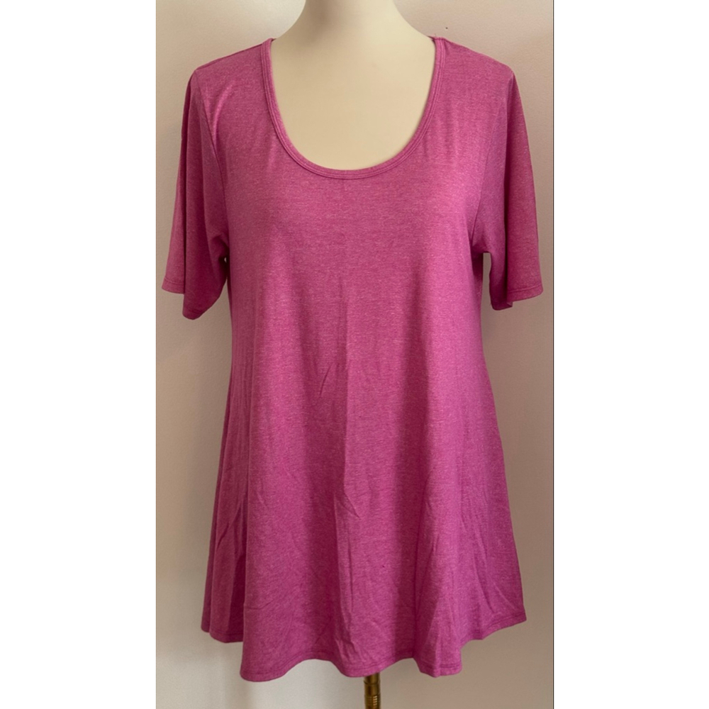 Women's LuLaRoe Tunic Top Pink Size M